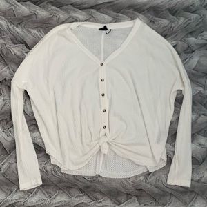 Urban Outfitters Sweaters - Urban Outfitters Oversized Button-Front Top Urban Outfitters Sweaters - Urban Outfitters Oversized Button-Front Top